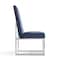 Manhattan Comfort Element 6-Piece Dining Chairs in Blue, PK6 4-DC2930-BL - alternate 3